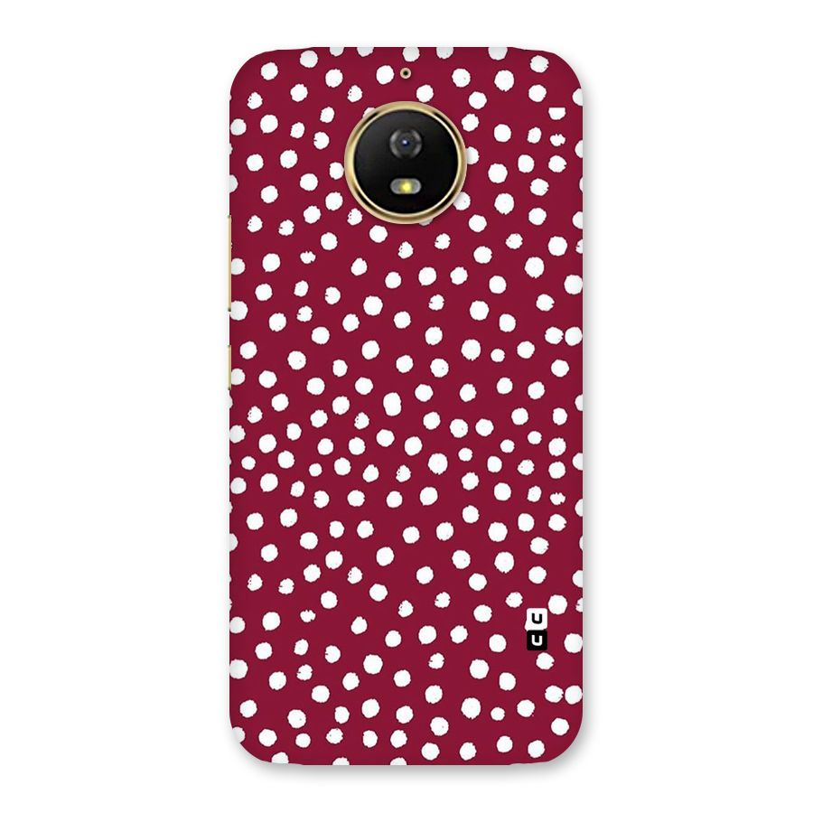 Best Dots Pattern Back Case for Moto G5s
