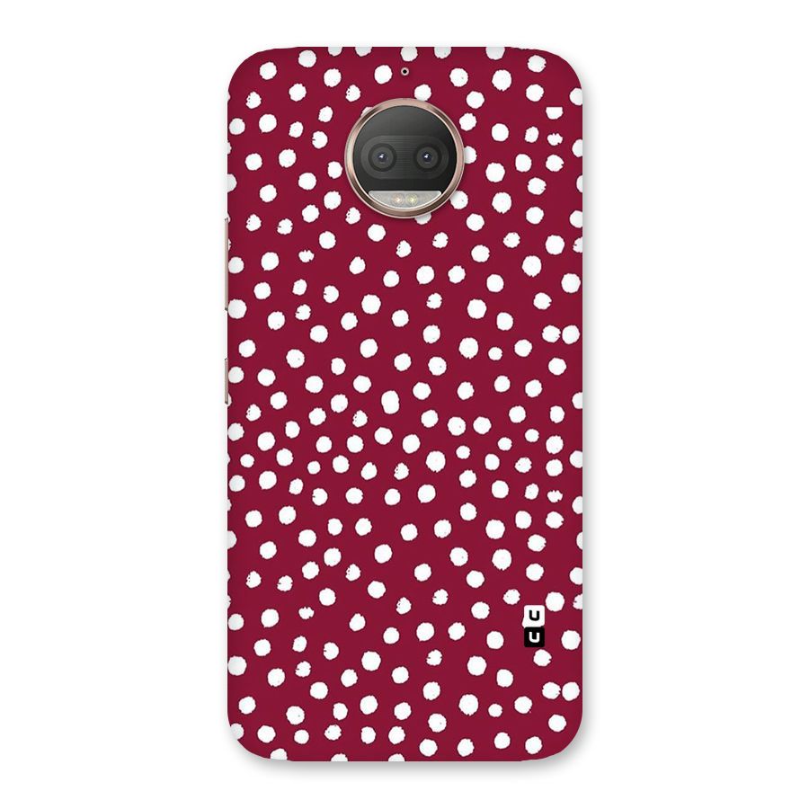 Best Dots Pattern Back Case for Moto G5s Plus