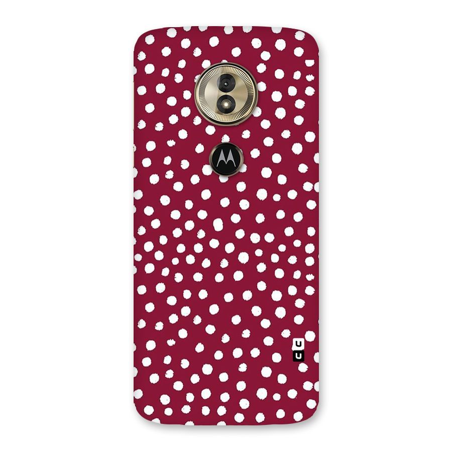 Best Dots Pattern Back Case for Moto G6 Play