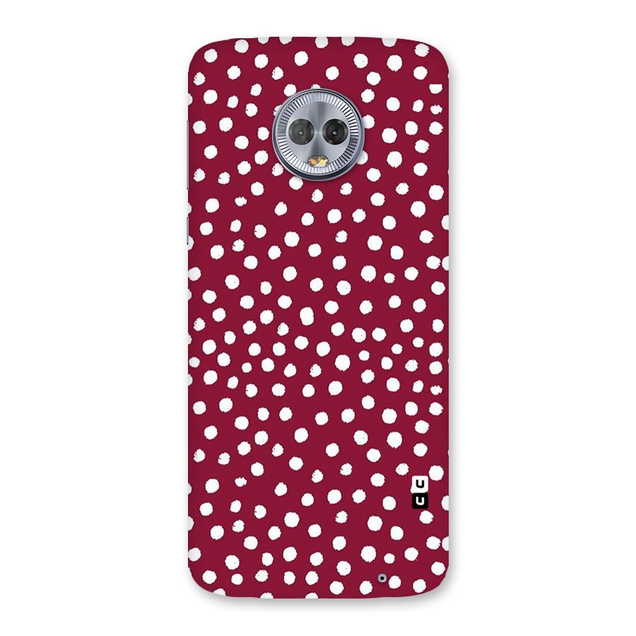 Best Dots Pattern Back Case for Moto G6 Plus