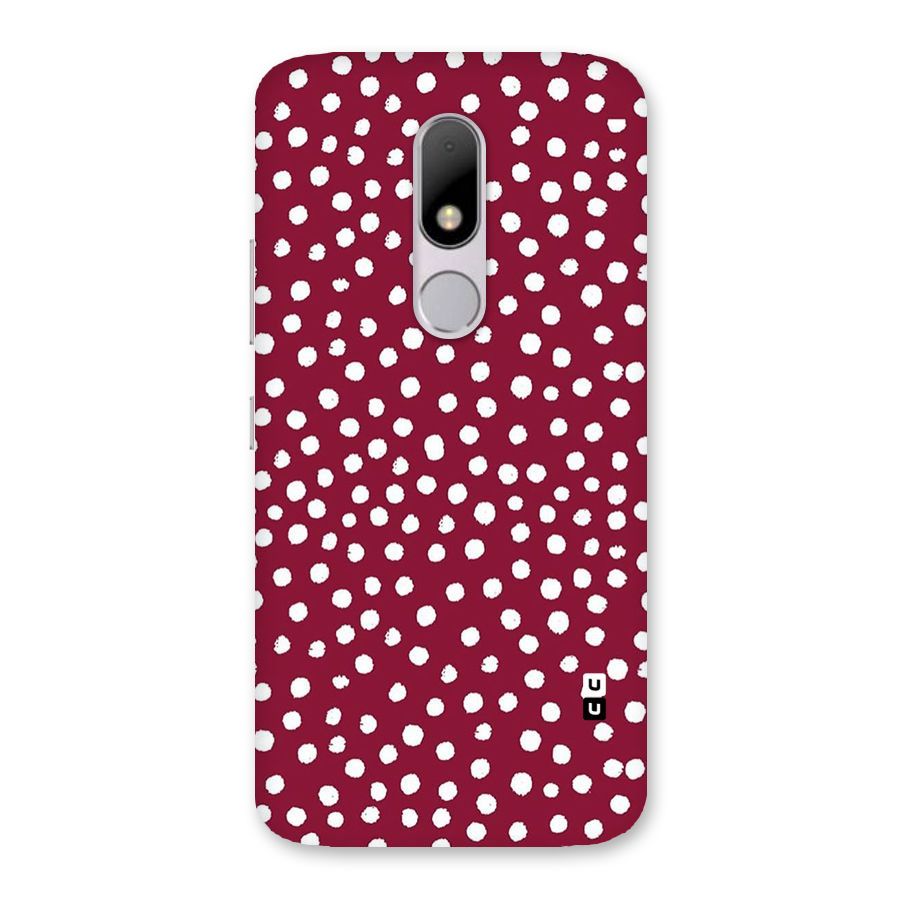 Best Dots Pattern Back Case for Moto M