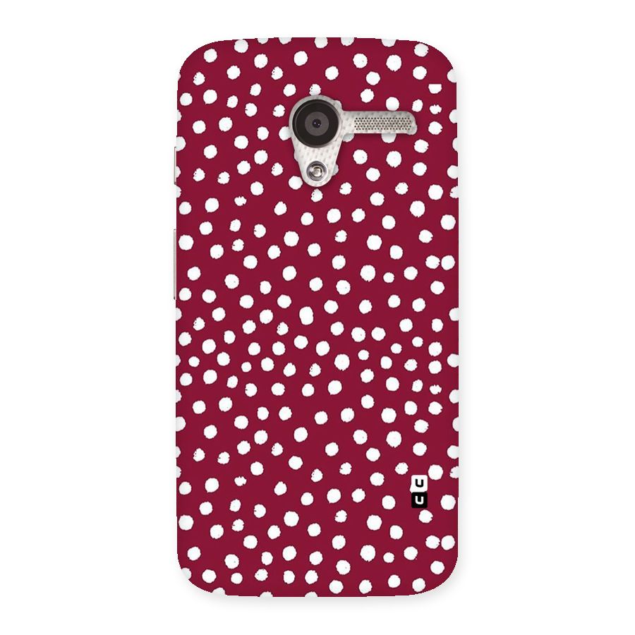 Best Dots Pattern Back Case for Moto X