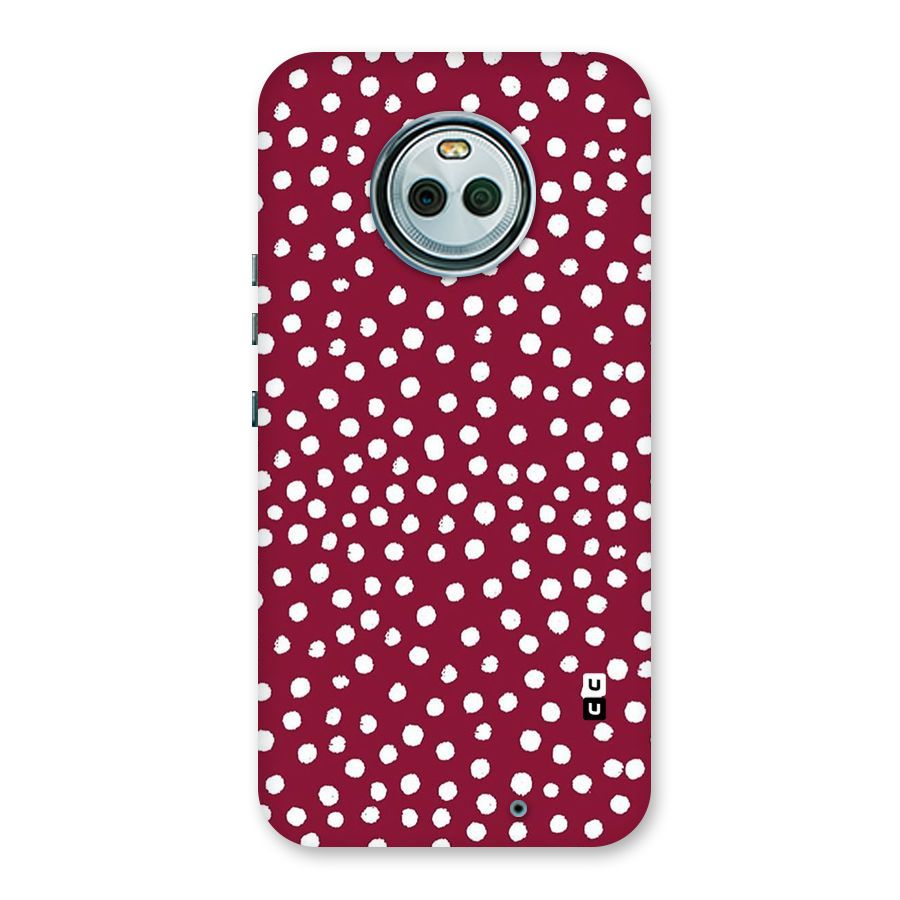 Best Dots Pattern Back Case for Moto X4