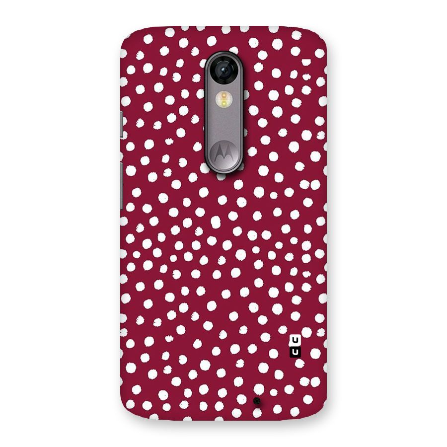 Best Dots Pattern Back Case for Moto X Force