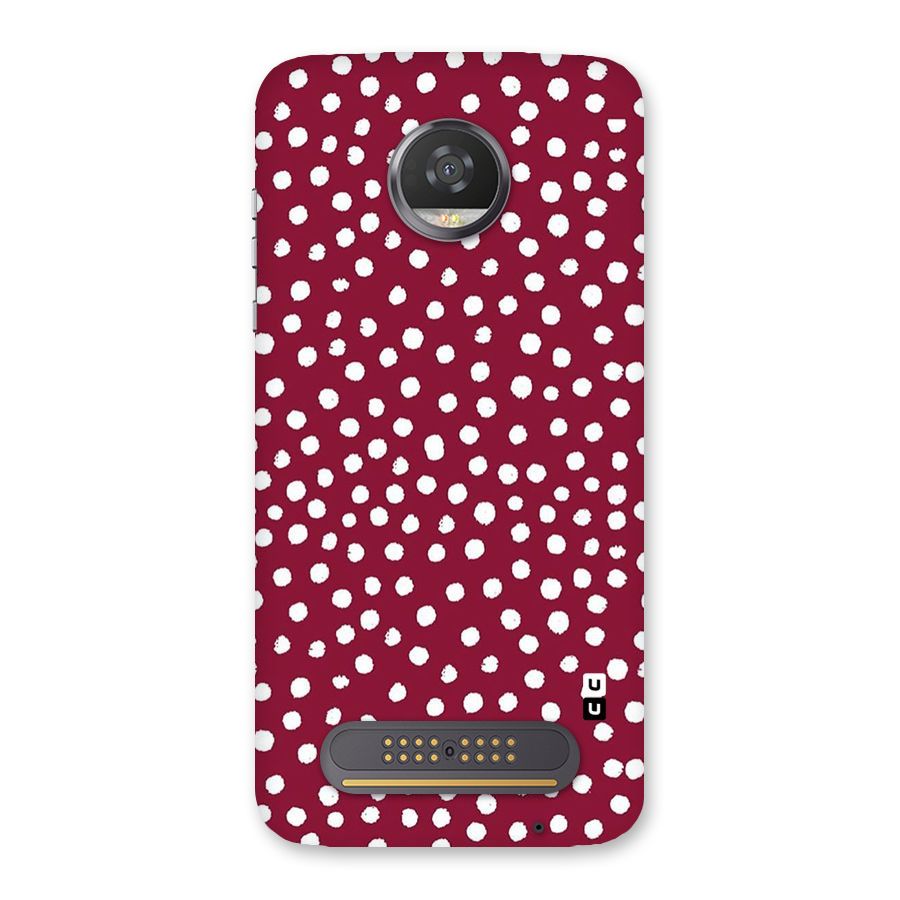 Best Dots Pattern Back Case for Moto Z2 Play