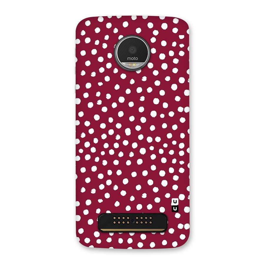 Best Dots Pattern Back Case for Moto Z Play