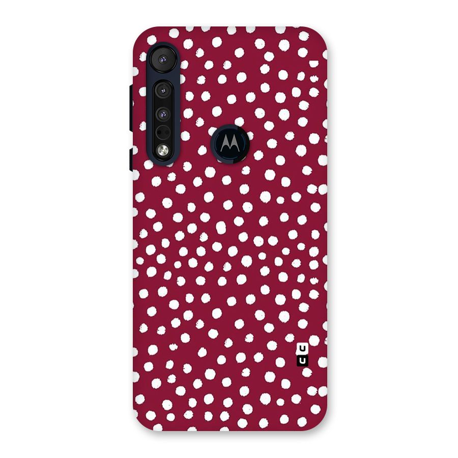 Best Dots Pattern Back Case for Motorola One Macro