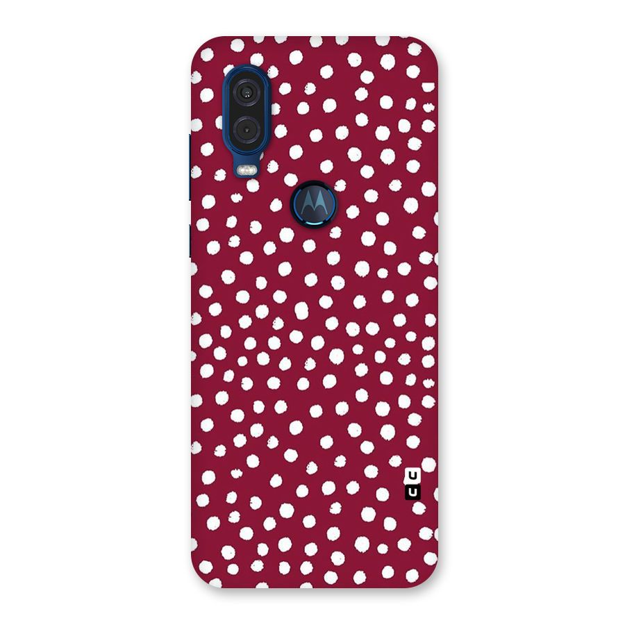 Best Dots Pattern Back Case for Motorola One Vision