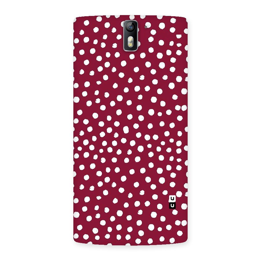 Best Dots Pattern Back Case for One Plus One