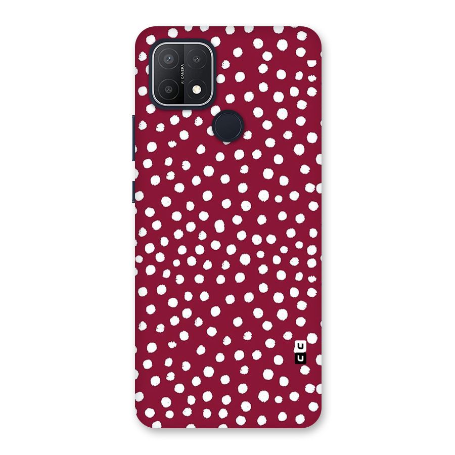 Best Dots Pattern Back Case for Oppo A15