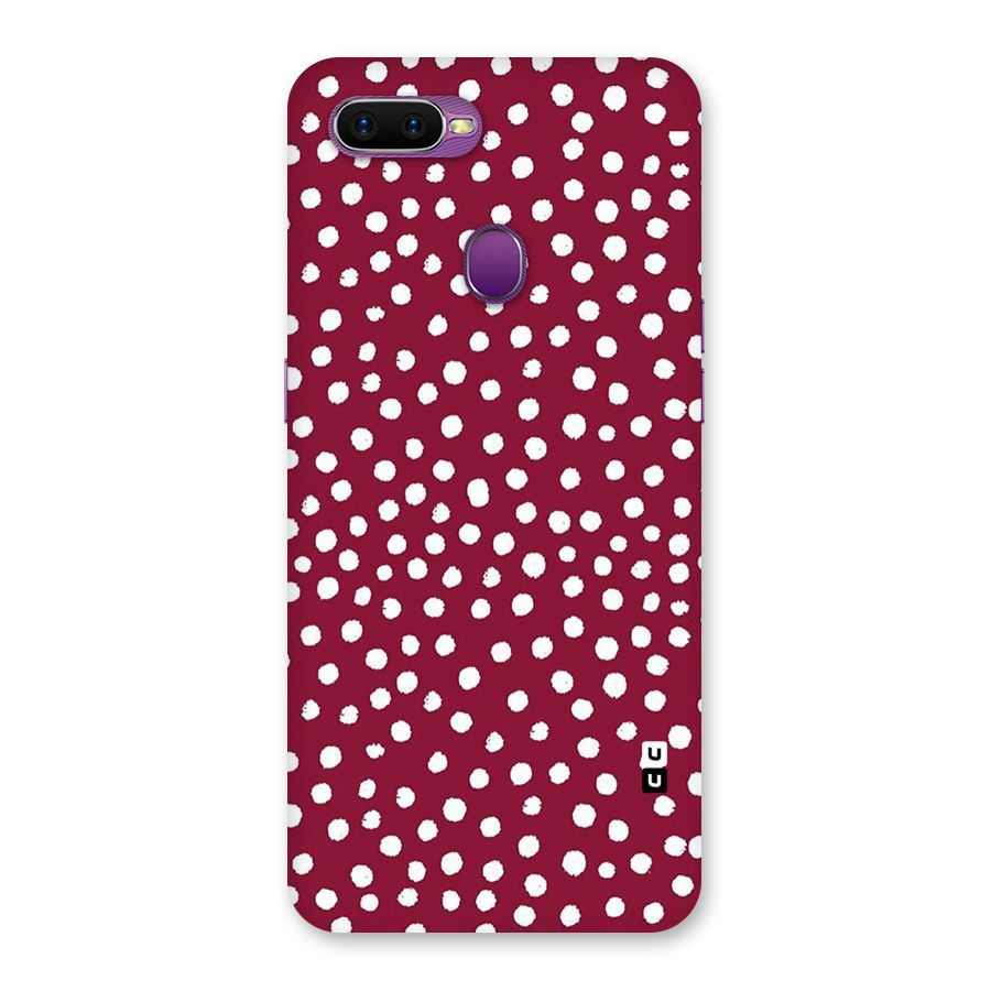 Best Dots Pattern Back Case for Oppo F9