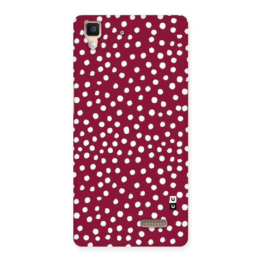 Best Dots Pattern Back Case for Oppo R7
