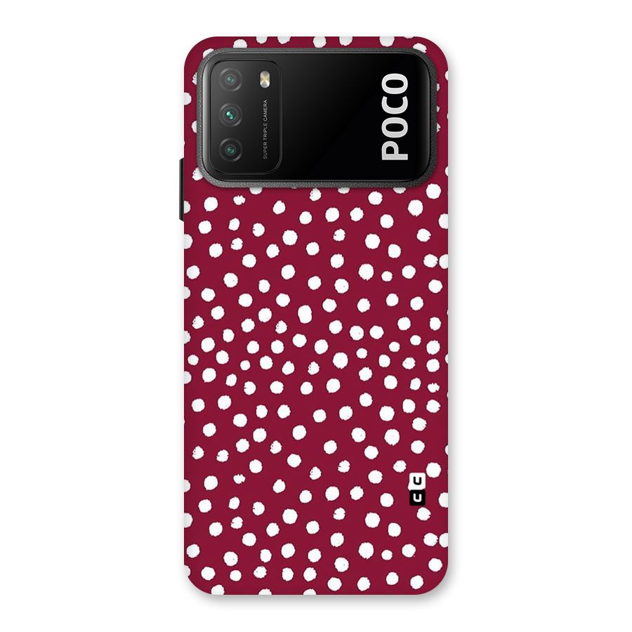 Best Dots Pattern Back Case for Poco M3