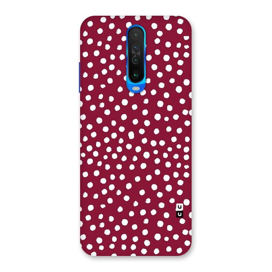 Best Dots Pattern Back Case for Poco X2