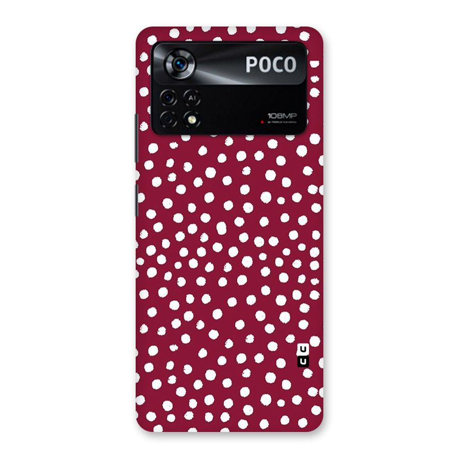 Best Dots Pattern Back Case for Poco X4 Pro 5G
