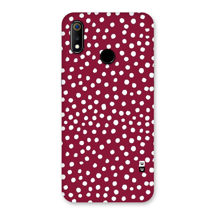 Best Dots Pattern Back Case for Realme 3