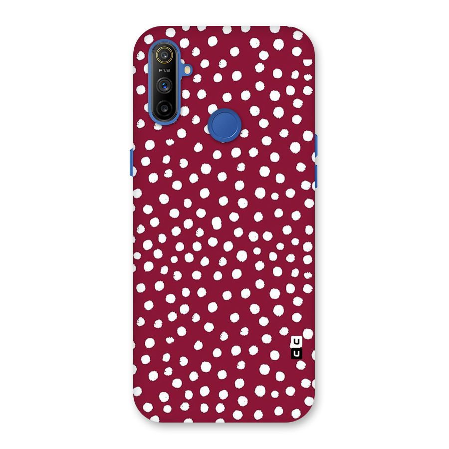 Best Dots Pattern Back Case for Realme Narzo 10A