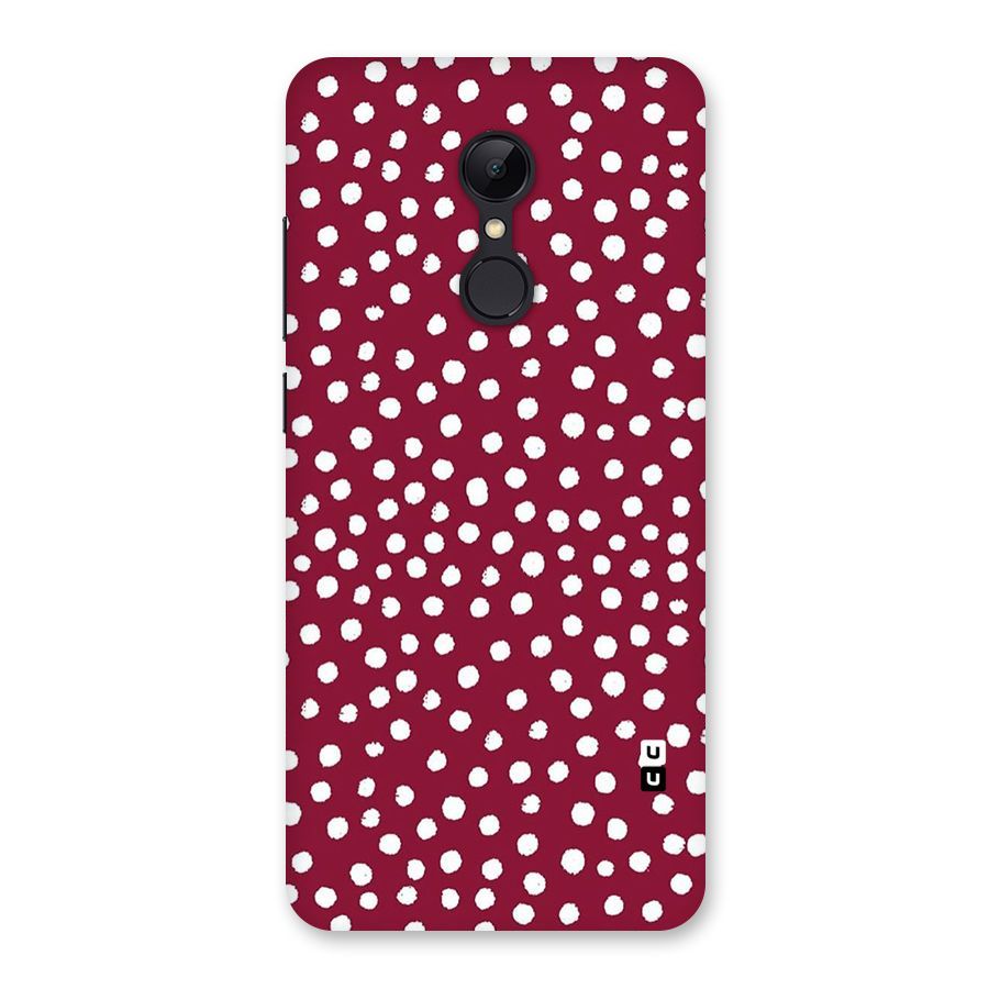Best Dots Pattern Back Case for Redmi 5