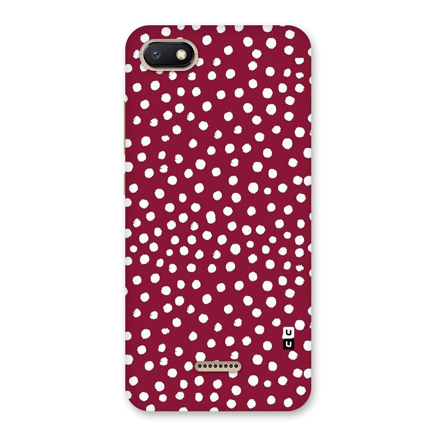 Best Dots Pattern Back Case for Redmi 6A