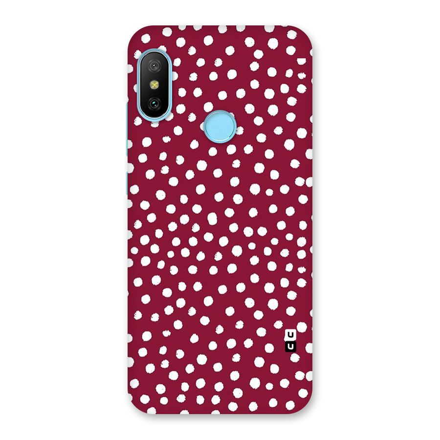 Best Dots Pattern Back Case for Redmi 6 Pro