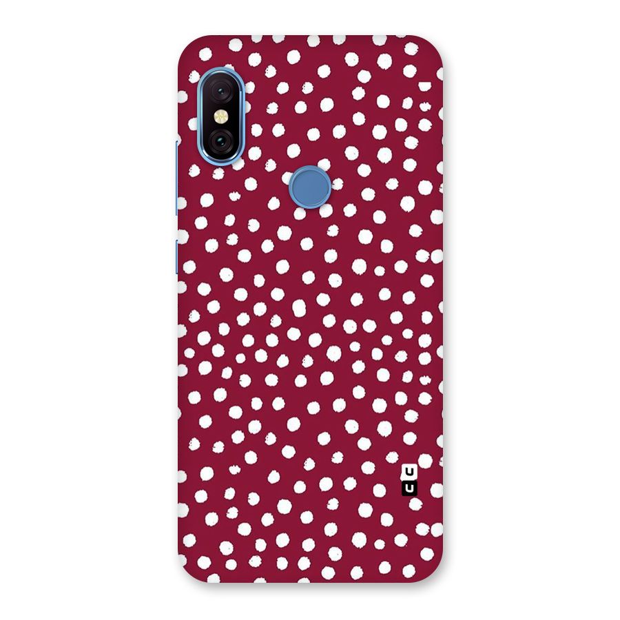 Best Dots Pattern Back Case for Redmi Note 6 Pro