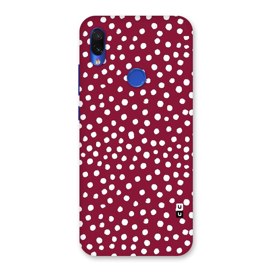 Best Dots Pattern Back Case for Redmi Note 7S