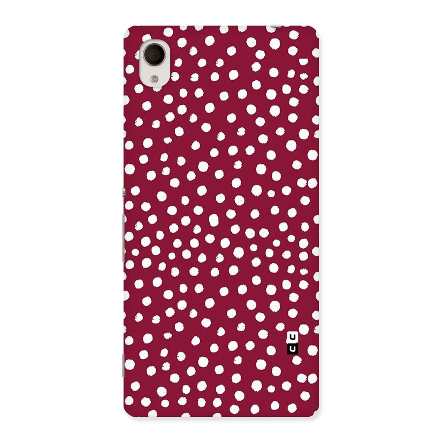 Best Dots Pattern Back Case for Sony Xperia M4
