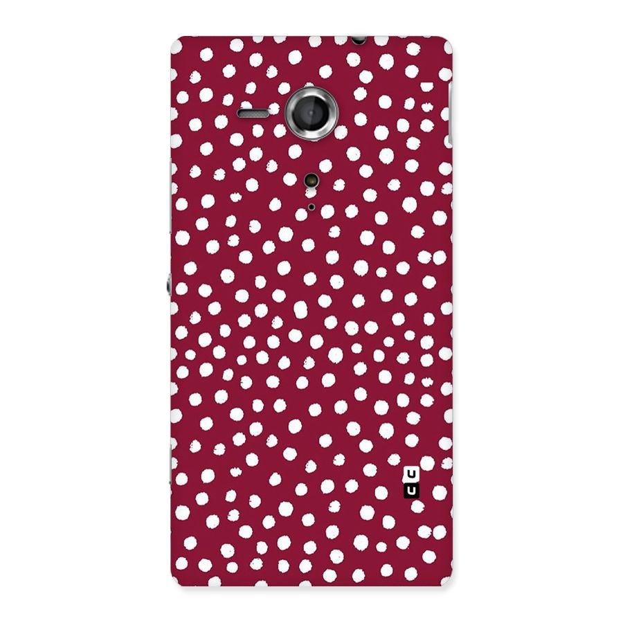 Best Dots Pattern Back Case for Sony Xperia SP