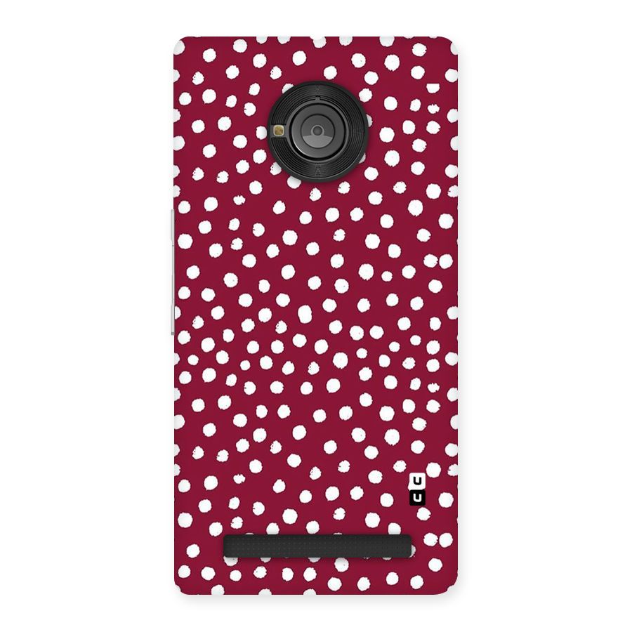 Best Dots Pattern Back Case for Yu Yunique
