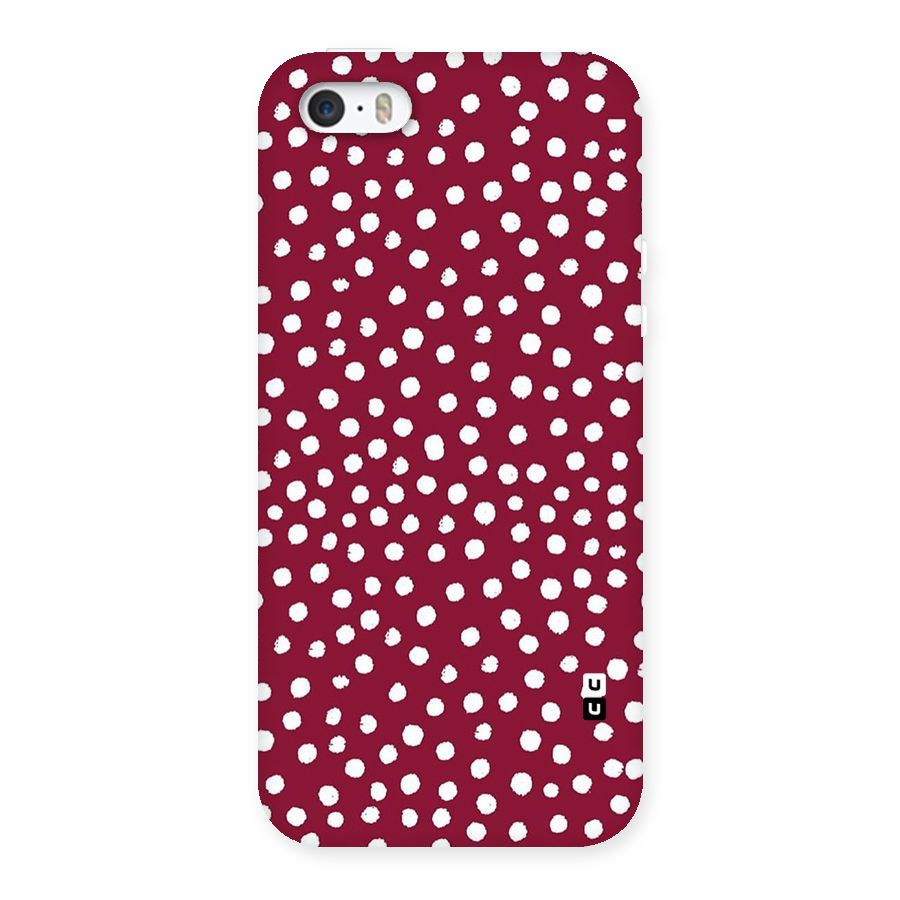 Best Dots Pattern Back Case for iPhone SE