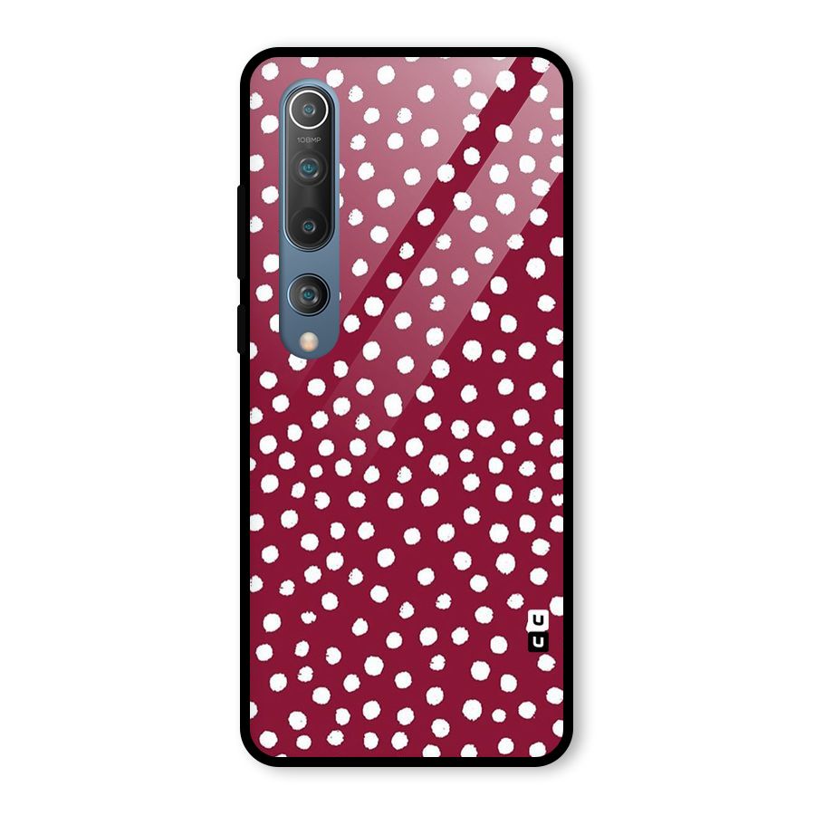 Best Dots Pattern Glass Back Case for Mi 10