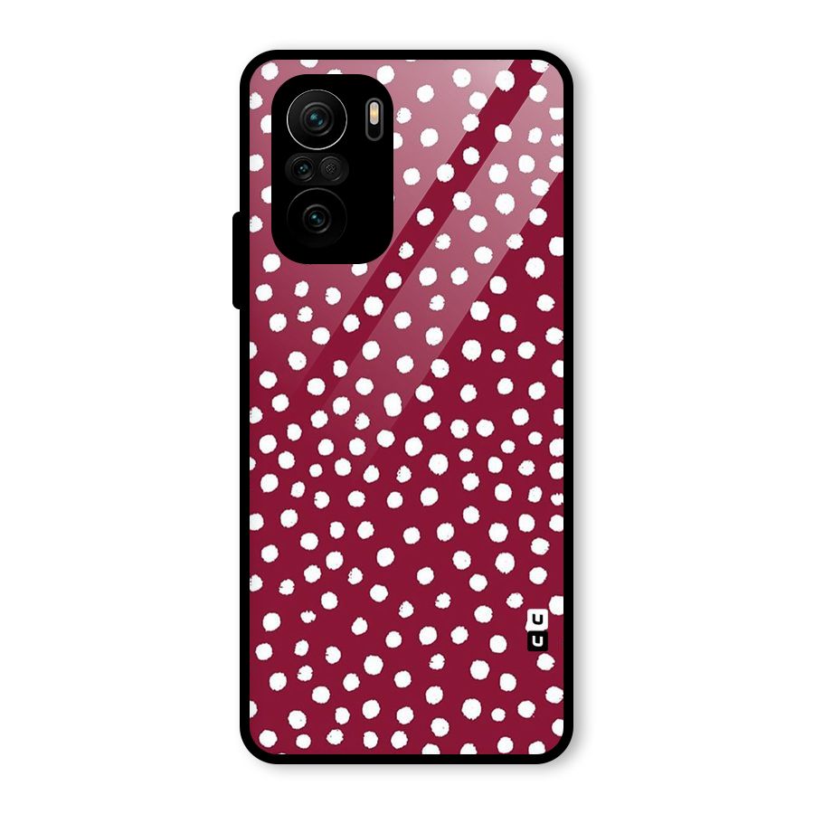 Best Dots Pattern Glass Back Case for Mi 11X Pro