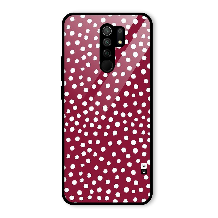 Best Dots Pattern Glass Back Case for Poco M2