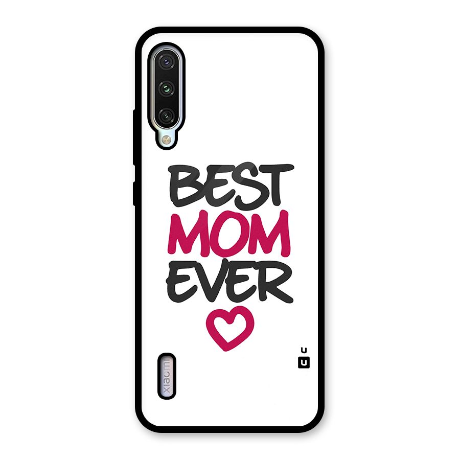Best Mom Ever Glass Back Case for Mi A3