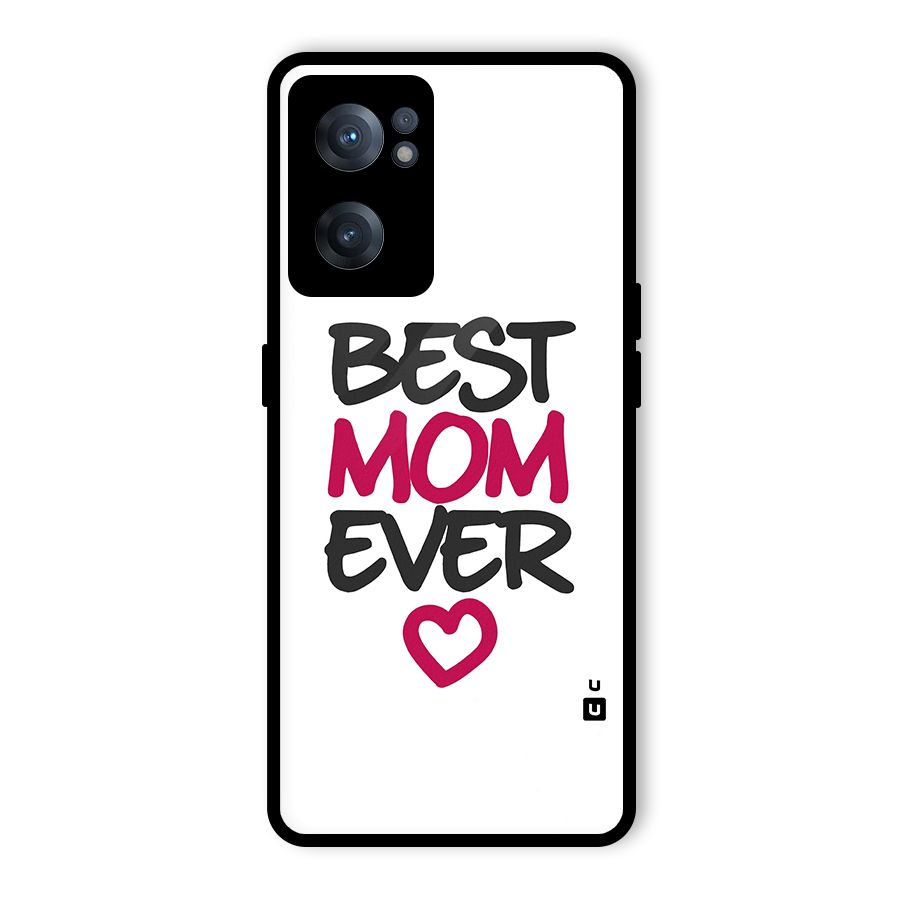 Best Mom Ever Glass Back Case for OnePlus Nord CE 2 5G