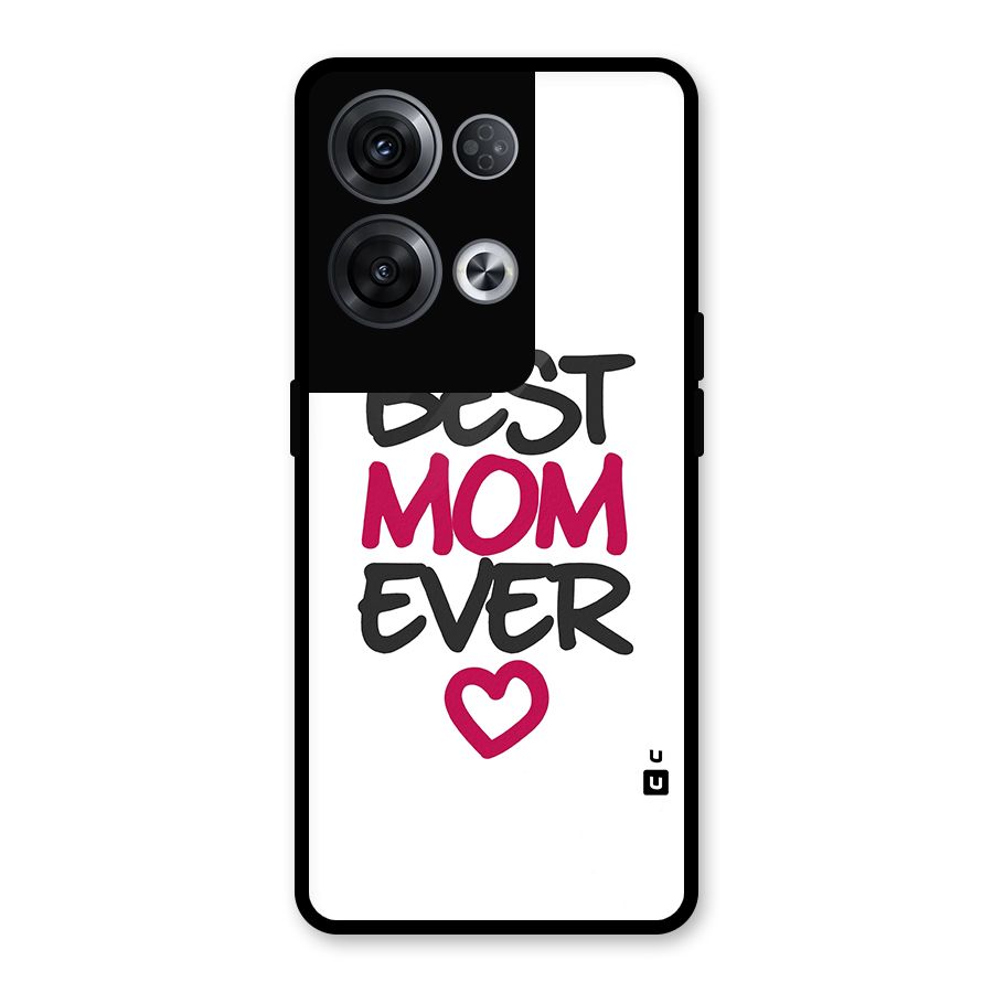 Best Mom Ever Glass Back Case for Oppo Reno8 Pro 5G