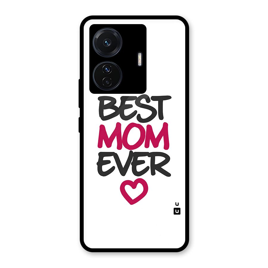 Best Mom Ever Glass Back Case for Vivo T1 Pro