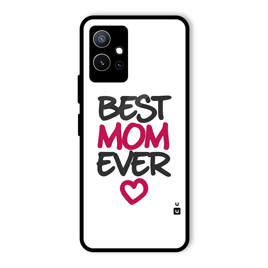Best Mom Ever Glass Back Case for Vivo Y75 5G