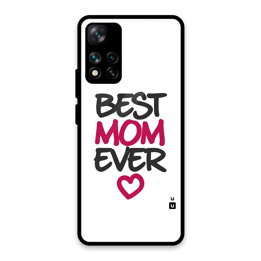 Best Mom Ever Glass Back Case for Xiaomi 11i HyperCharge 5G