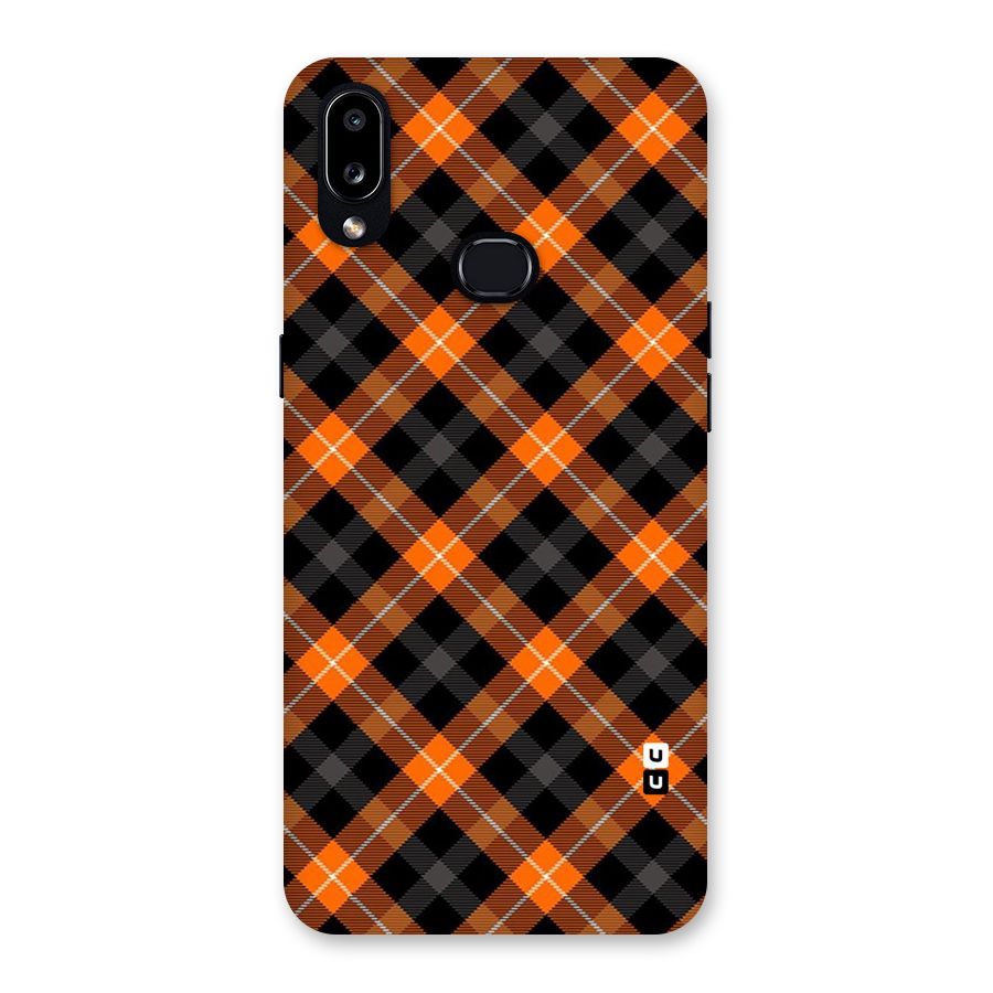 Best Textile Pattern Back Case for Galaxy A10s