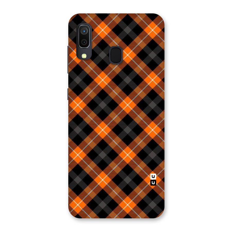 Best Textile Pattern Back Case for Galaxy A30