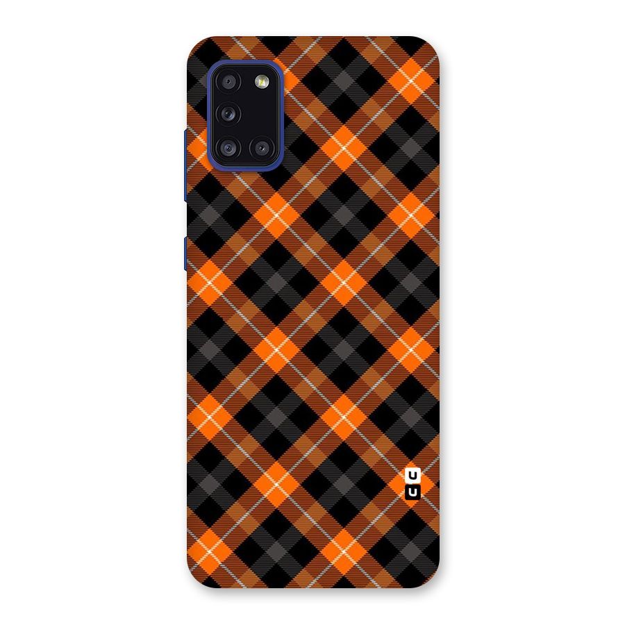 Best Textile Pattern Back Case for Galaxy A31