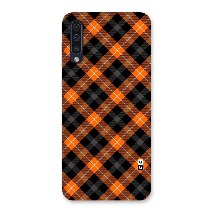 Best Textile Pattern Back Case for Galaxy A50