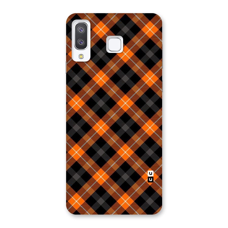 Best Textile Pattern Back Case for Galaxy A8 Star