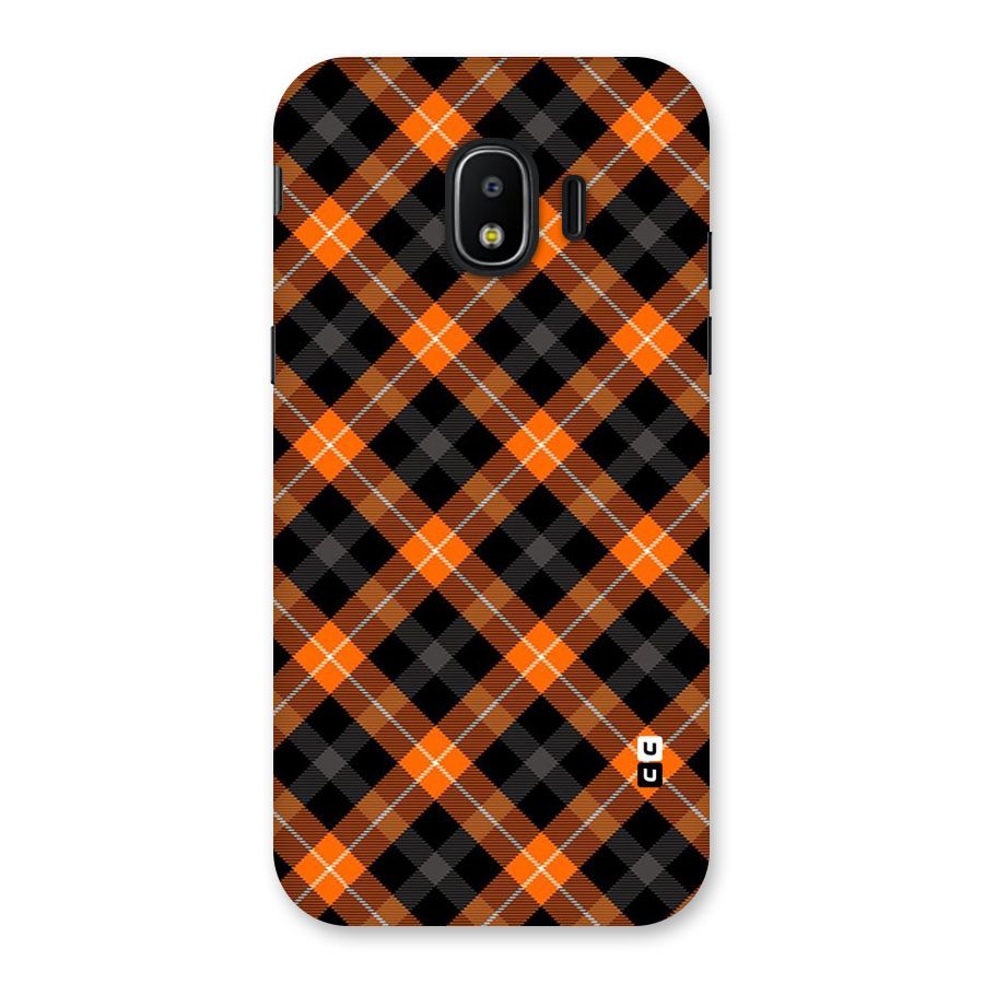 Best Textile Pattern Back Case for Galaxy J2 Pro 2018