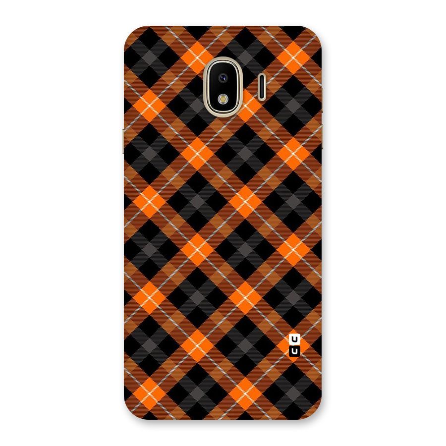 Best Textile Pattern Back Case for Galaxy J4
