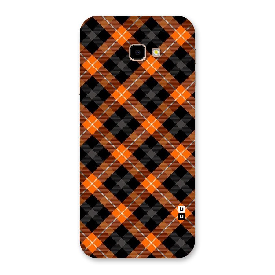 Best Textile Pattern Back Case for Galaxy J4 Plus