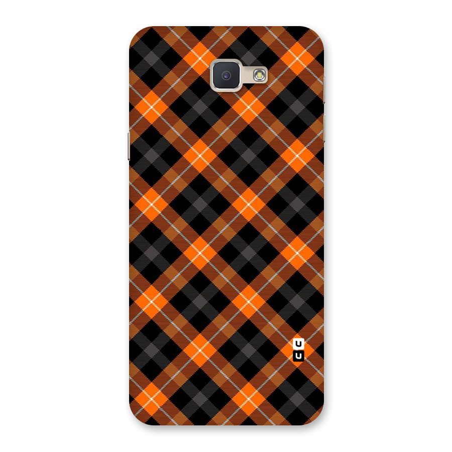 Best Textile Pattern Back Case for Galaxy J5 Prime