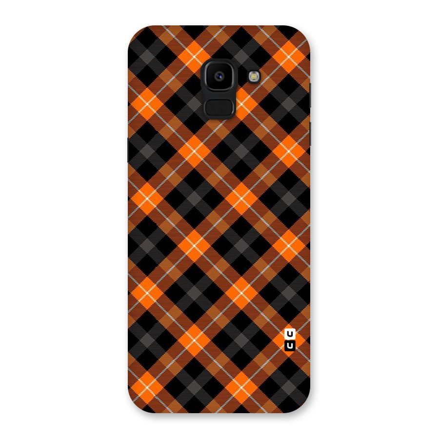Best Textile Pattern Back Case for Galaxy J6