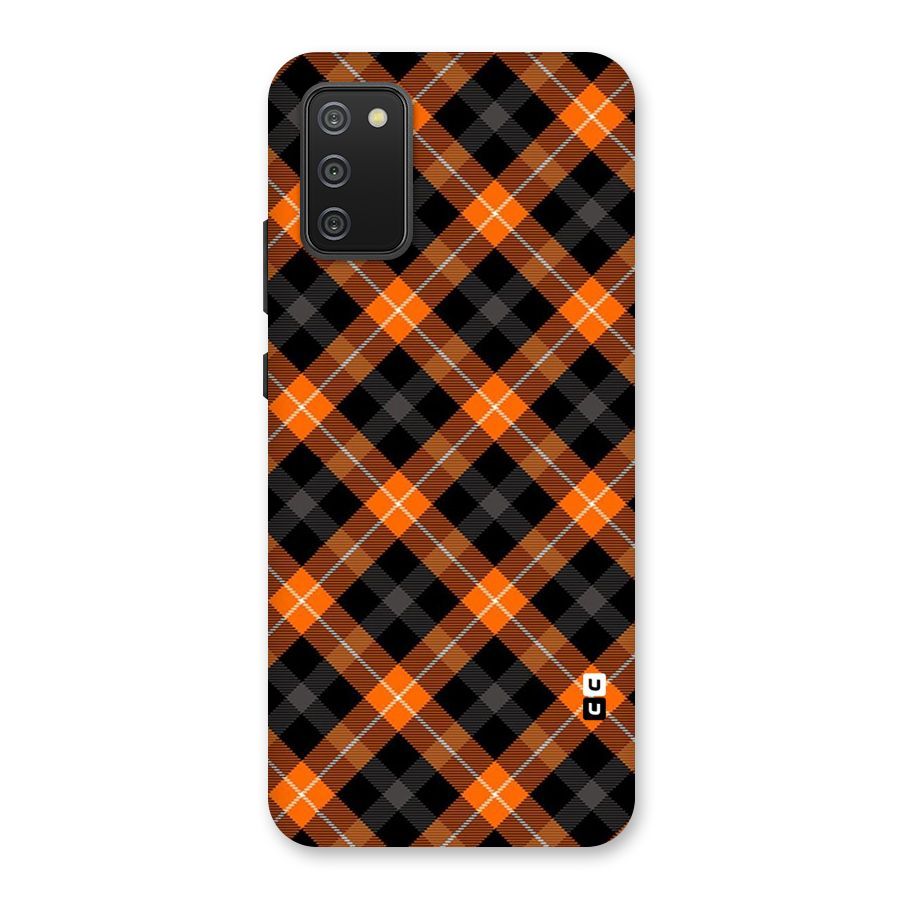 Best Textile Pattern Back Case for Galaxy M02s